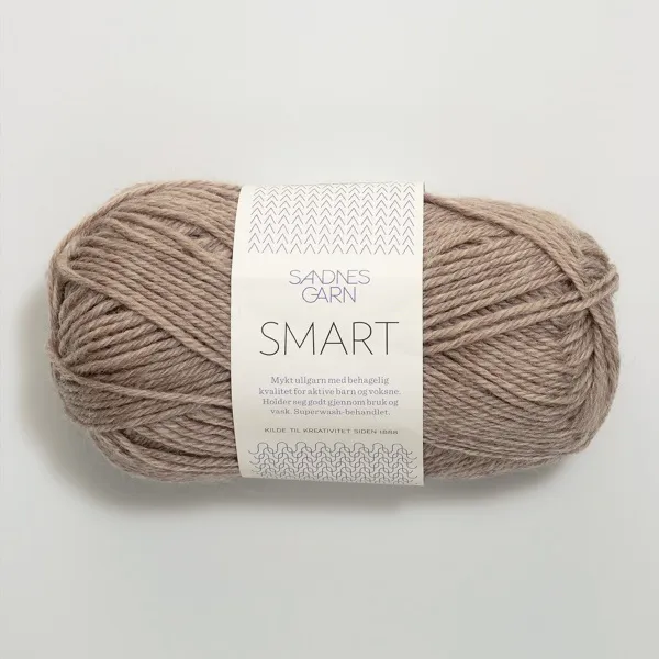Hovedbilde Sandnes Smart 2650 Gråbeige melert garn