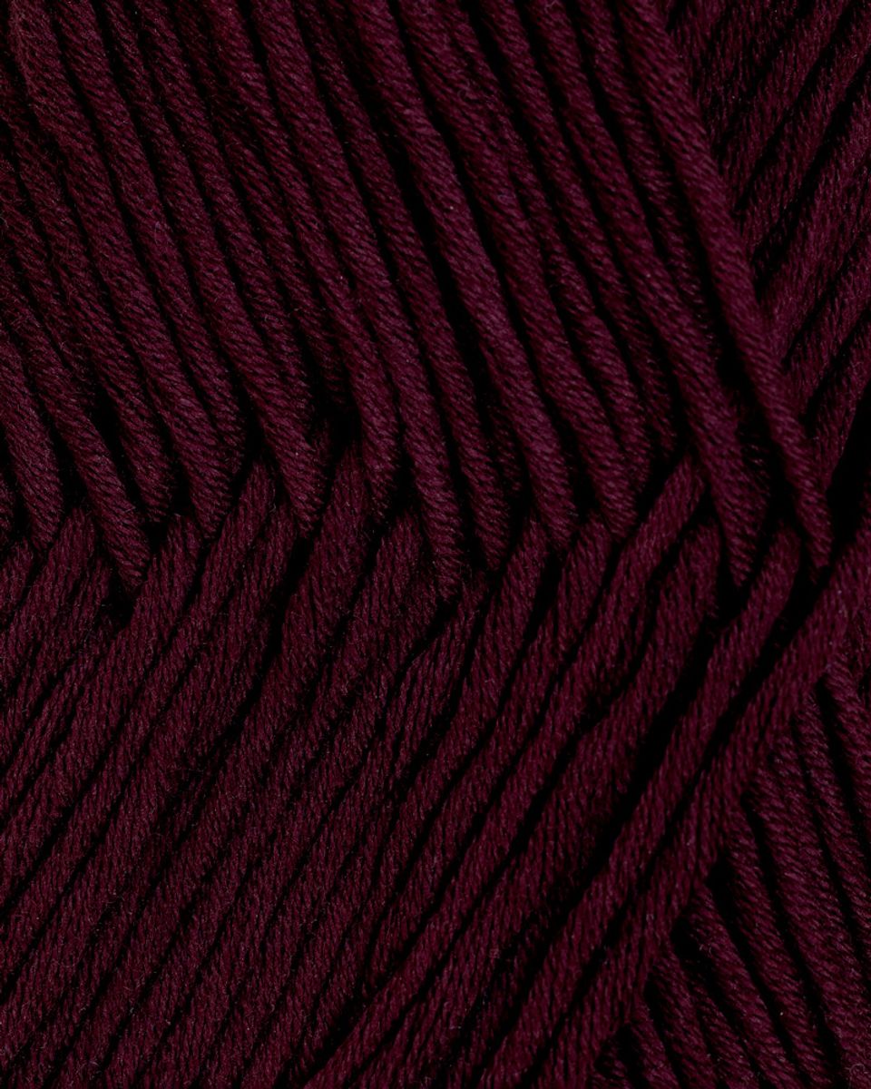 Tjukk Bomull 350 Aubergine Rauma garn