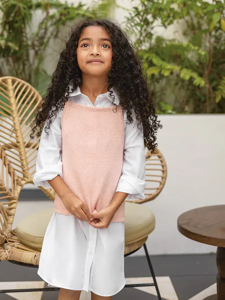 Hovedbilde 2503-2 Clementine Tee Junior fra Sandnes garn