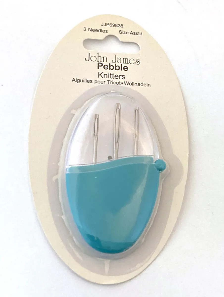 Pebble Knitters ullnåler i boks, butt spiss 3 stk