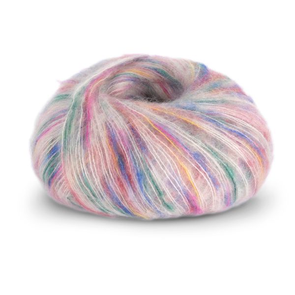Hovedbilde Dale Kidsilk Erle 9075 Lollipop garn
