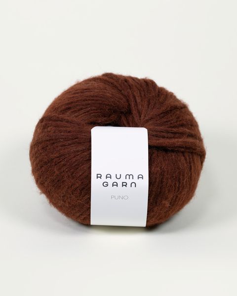 Hovedbilde Rauma Puno 332 Kastanje garn