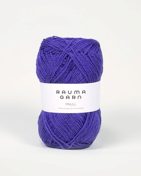 Hovedbilde Rauma Finull 4041 Mørk syrin garn