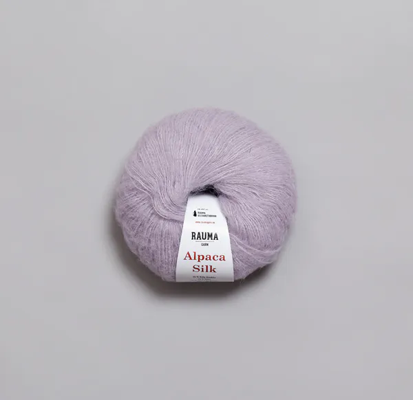 Hovedbilde Rauma Alpaca Silk 5769 Lys lilla utgår