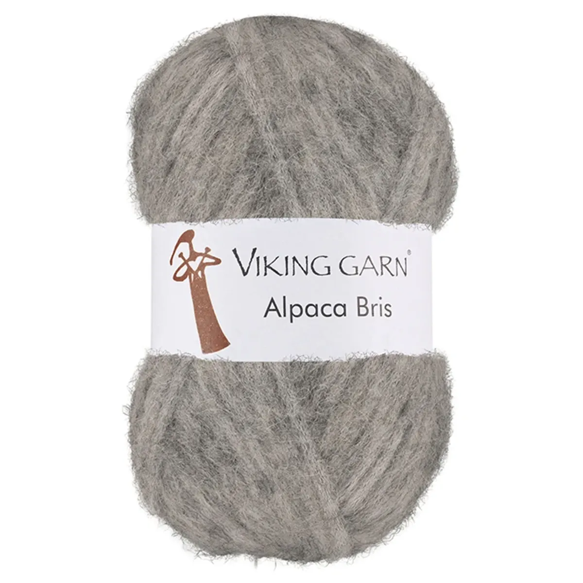 Alpaca Bris 313 Grå Viking garn
