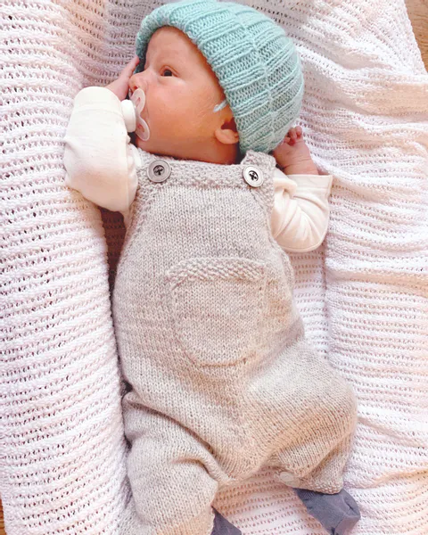 Hovedbilde Baby snekkerbukse Knit Colorful mønster