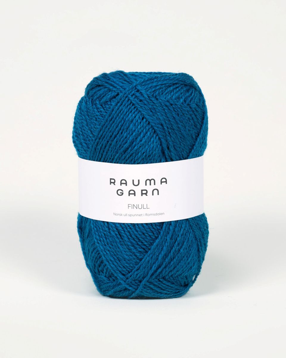 Rauma Finull 484 Petrol garn