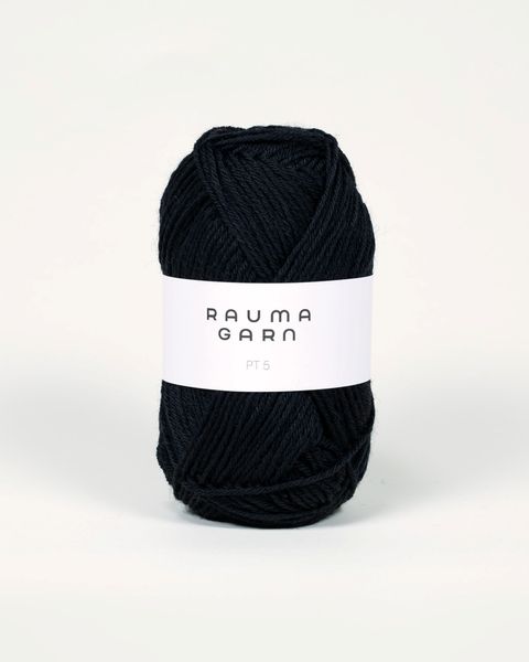 Hovedbilde Rauma PT5 512 Svart garn
