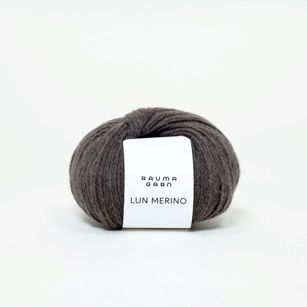 Hovedbilde Lun Merino 12 Trøffel Rauma garn