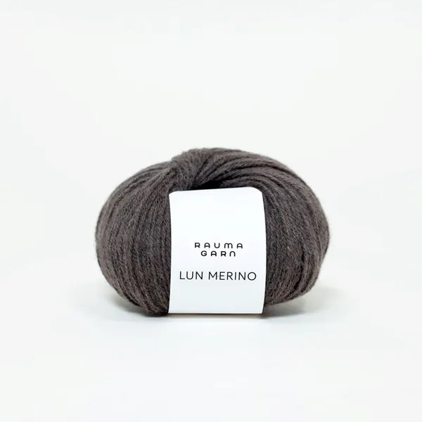 Hovedbilde Lun Merino 12 Trøffel Rauma garn