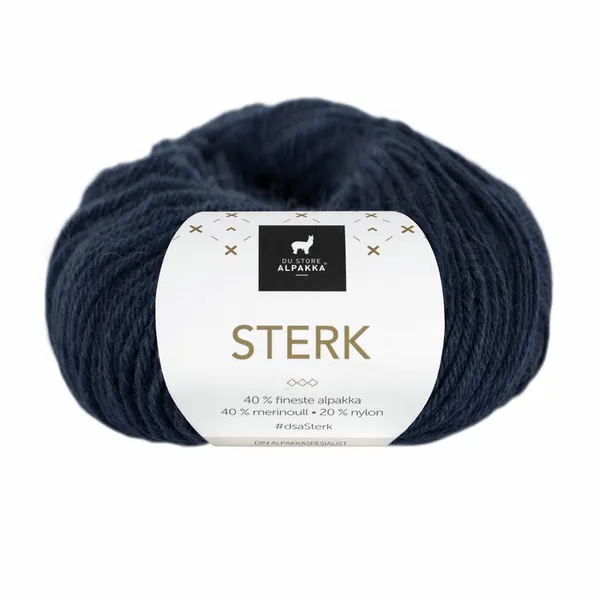 Hovedbilde DSA Sterk 920 Mørk indigo garn