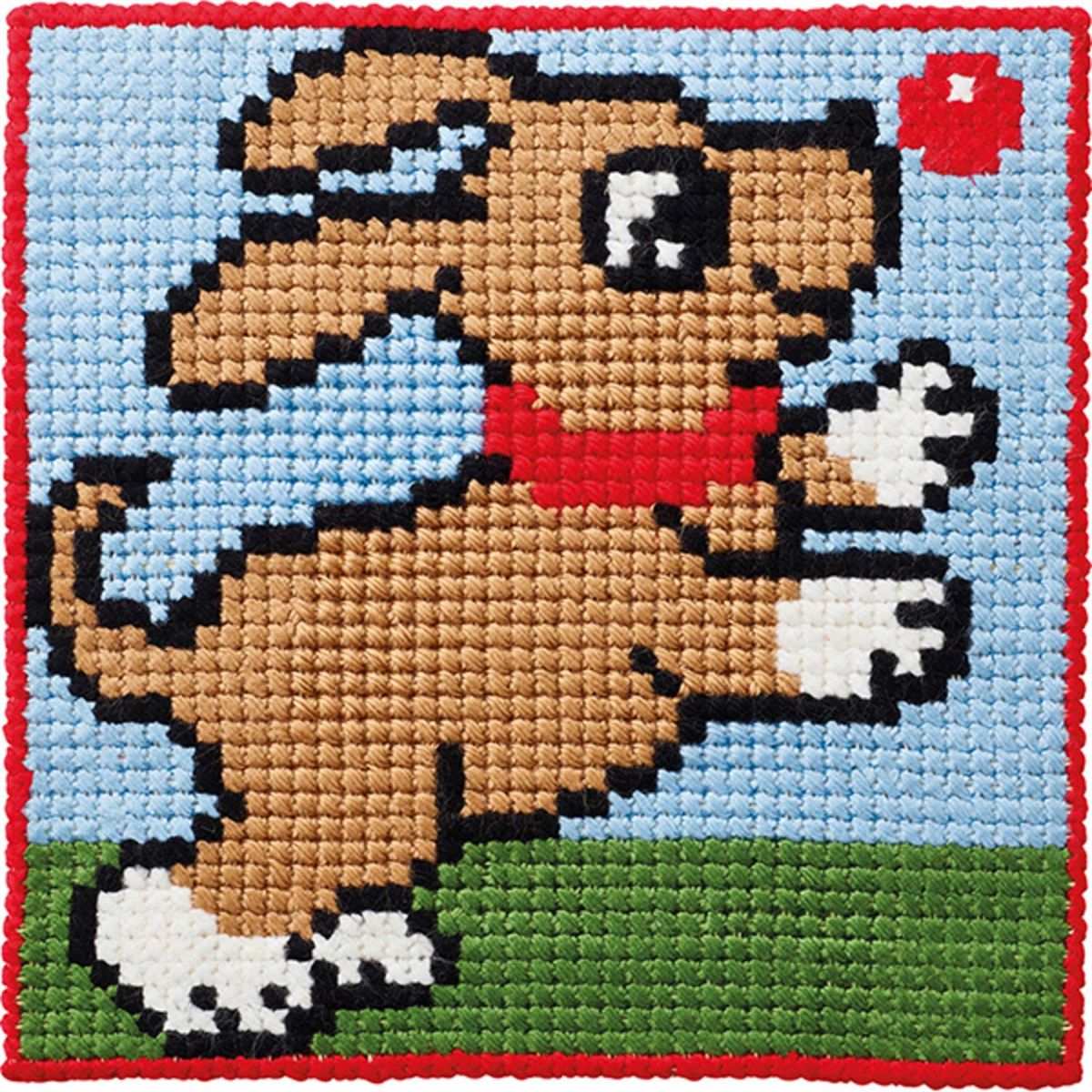 Kits for Kids 9423 Hund Permin broderi