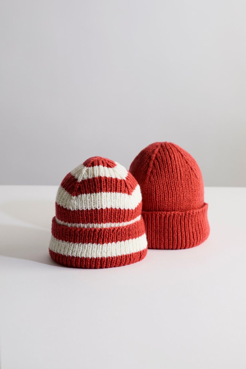 482 Tobbenlue i Babygarn Rauma oppskrift*