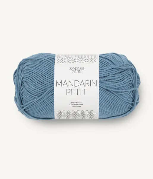 Hovedbilde Sandnes Mandarin Petit 9463 Jeansblå garn