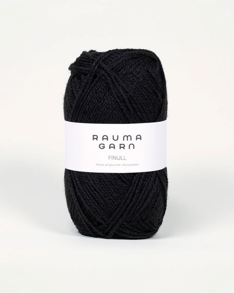 Hovedbilde Rauma Finull 410 Sauesvart garn