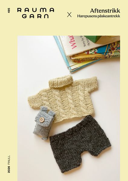 Hovedbilde 495 Aftenstrikk harepusens påskeantrekk fra Rauma ...