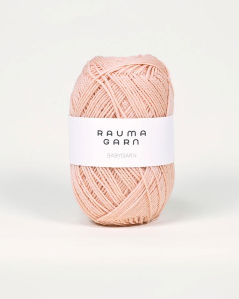 Hovedbilde Babygarn 98 Lys gammelrosa Rauma garn