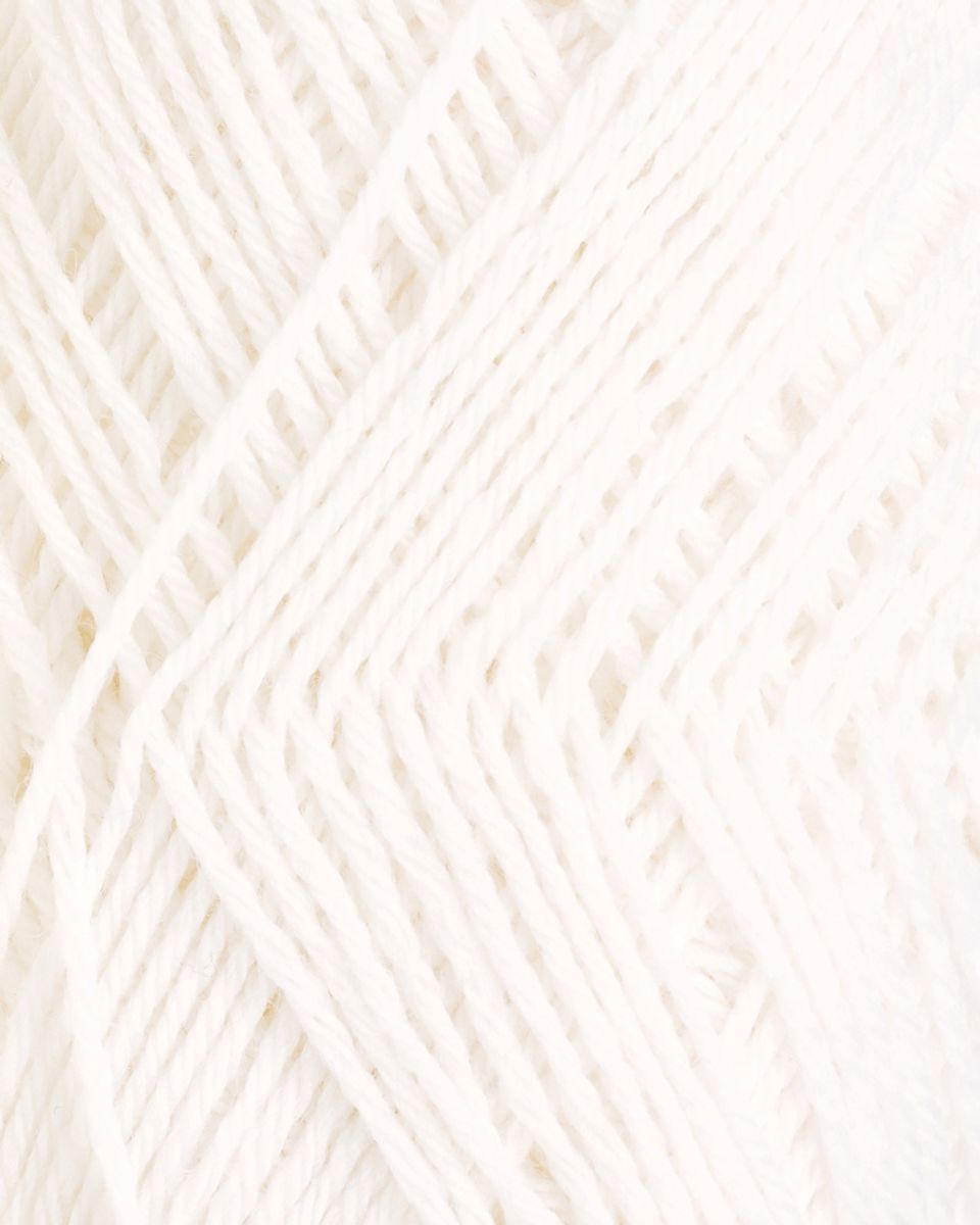 Babygarn B10 Hvit Rauma garn