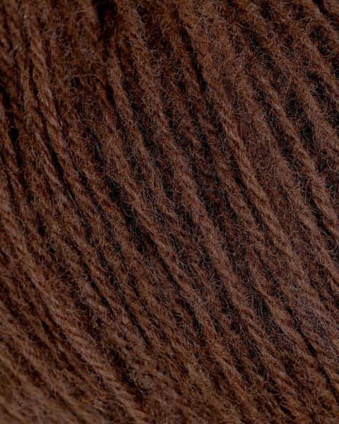 Hovedbilde Lun Merino 18 Kanelbrun Rauma garn