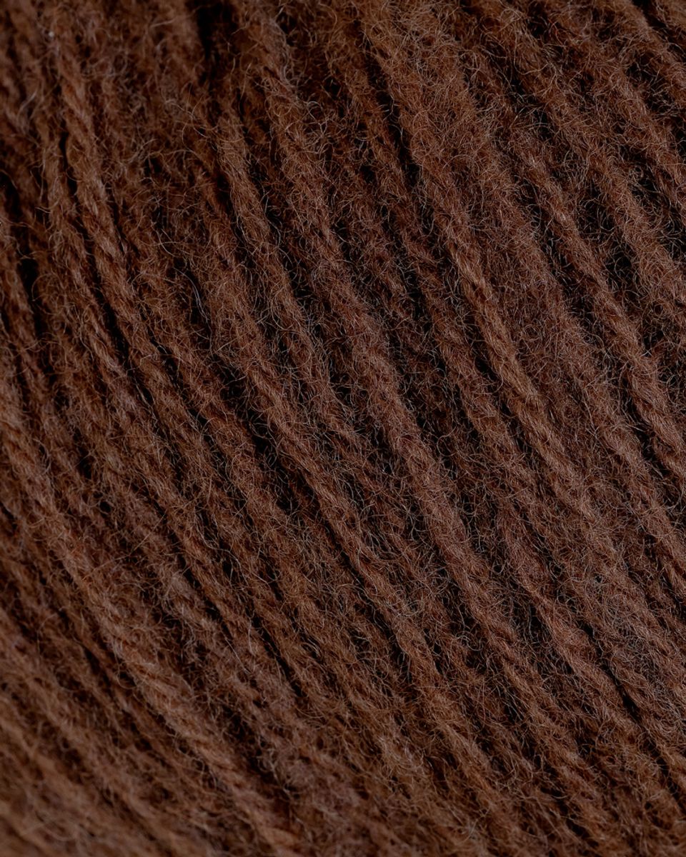 Lun Merino 18 Kanelbrun Rauma garn