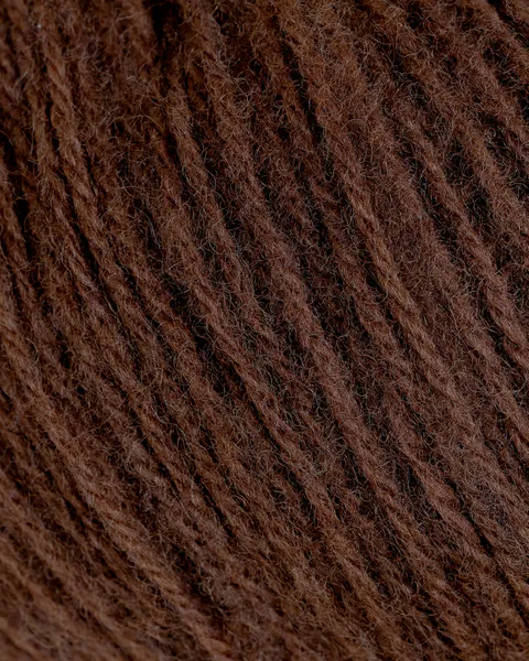 Hovedbilde Lun Merino 18 Kanelbrun Rauma garn