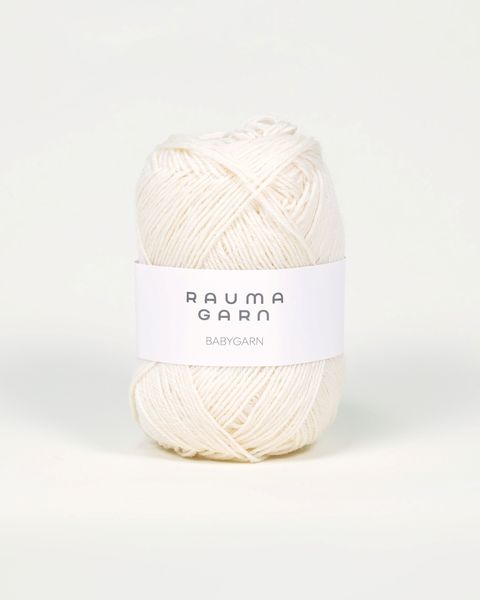 Hovedbilde Babygarn B11 Natur Rauma garn