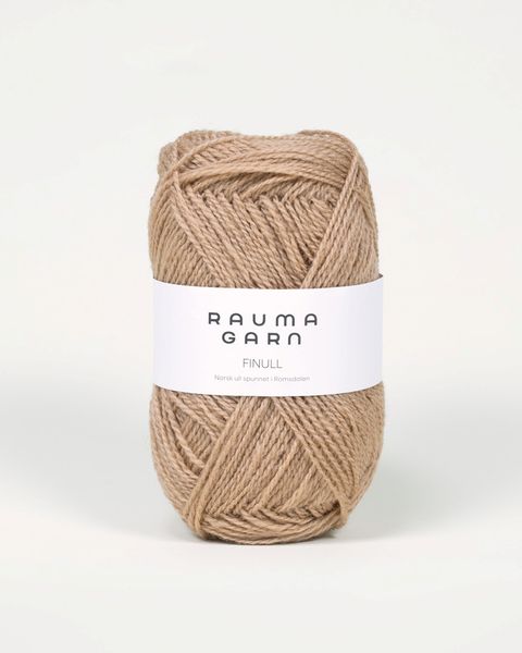 Hovedbilde Rauma Finull 4077 Sand garn