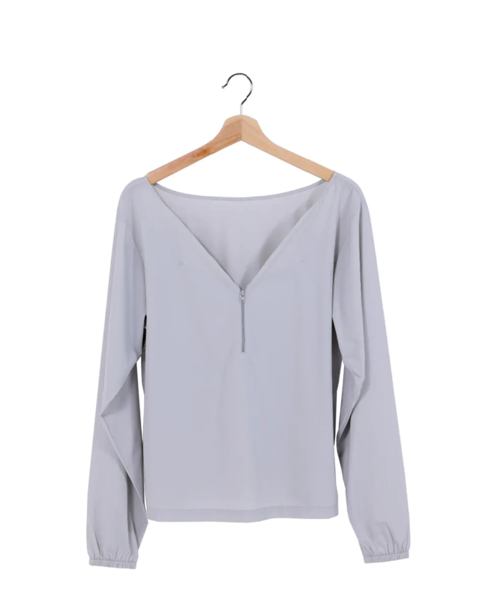 Vindtrøya Sten - Lys Grå unisex modell