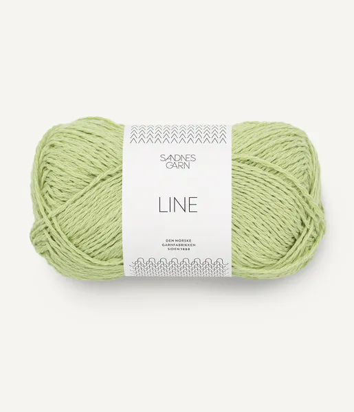 Hovedbilde Sandnes Line 9523 Lime Punch garn