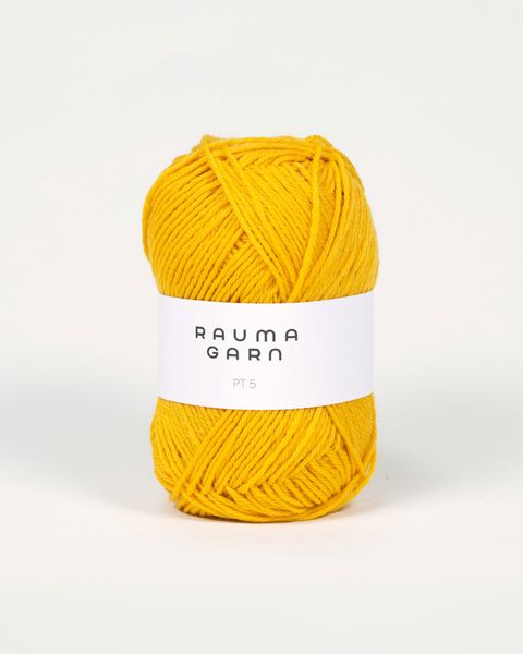 Hovedbilde Rauma PT5 518 Gul garn