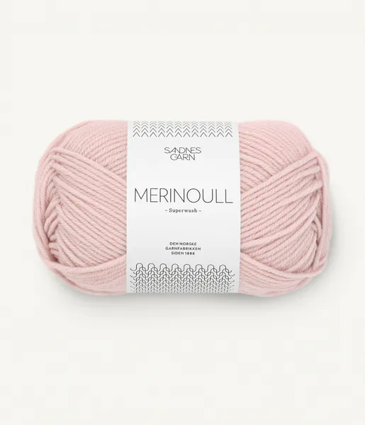Hovedbilde Sandnes Merinoull 3511 Pudder rosa garn