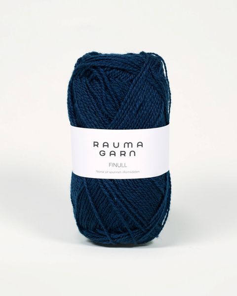 Hovedbilde Rauma Finull 4025 Mørk petrol garn