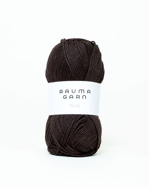 Hovedbilde Rauma Pelini  118 Mørk brun garn