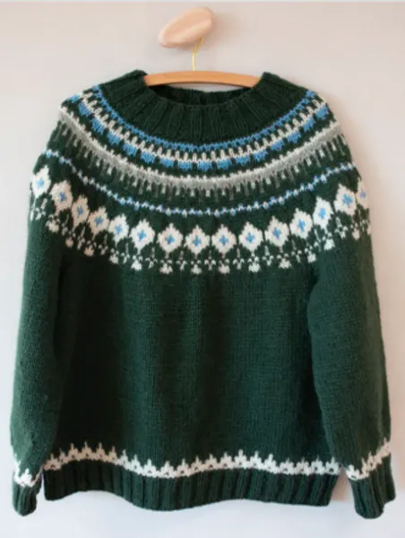 Hovedbilde Gratis - Julegrynet genser til mann fra Sandnes garn*