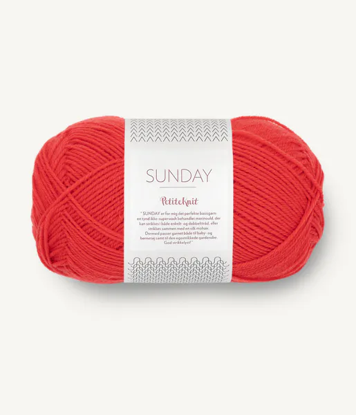 Hovedbilde Sunday PetiteKnit 4008 Poppy garn