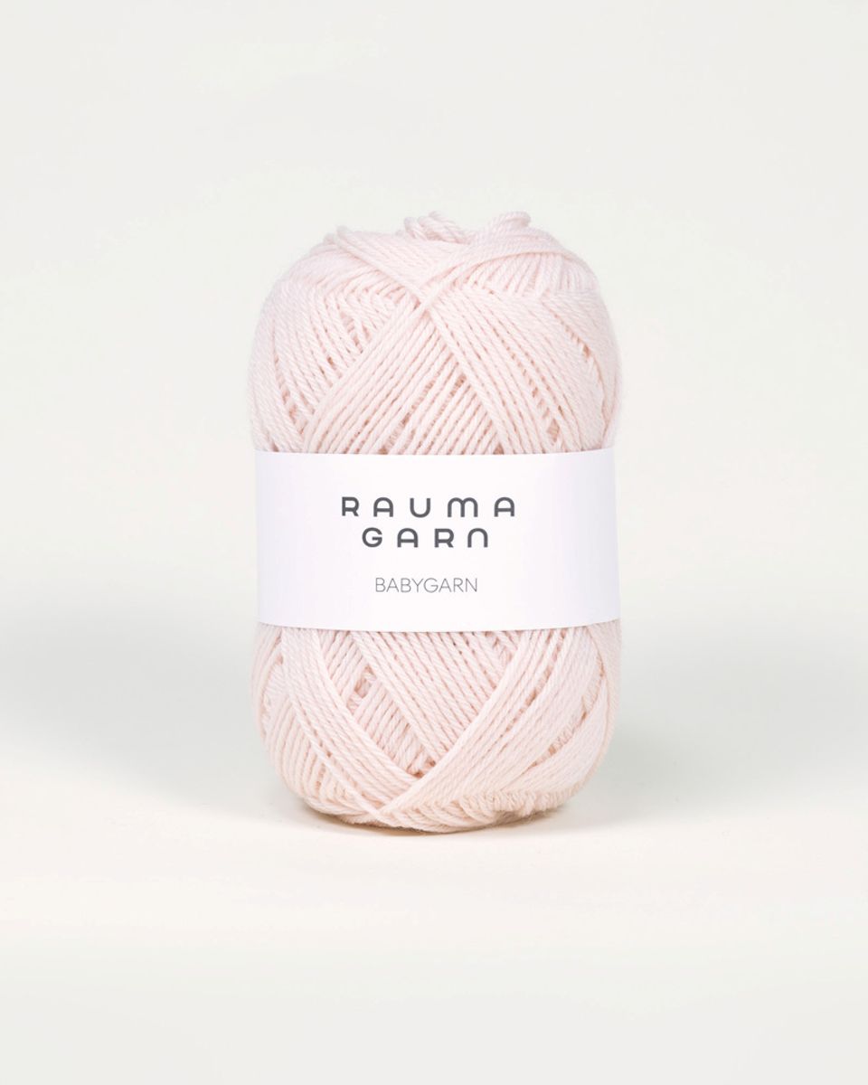 Babygarn 101 Pudder Rauma garn