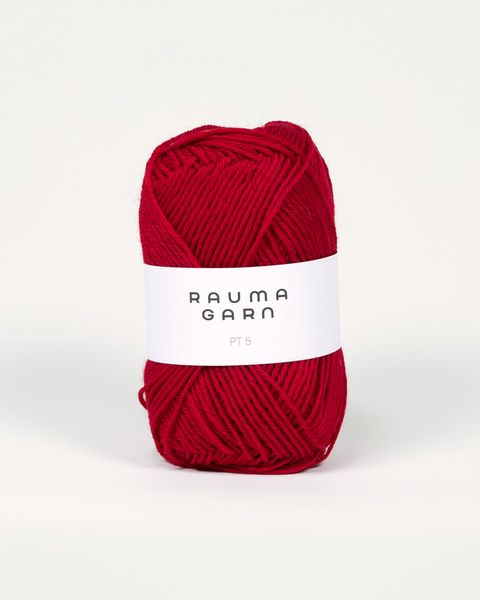 Hovedbilde Rauma PT5 543 Vinrød garn