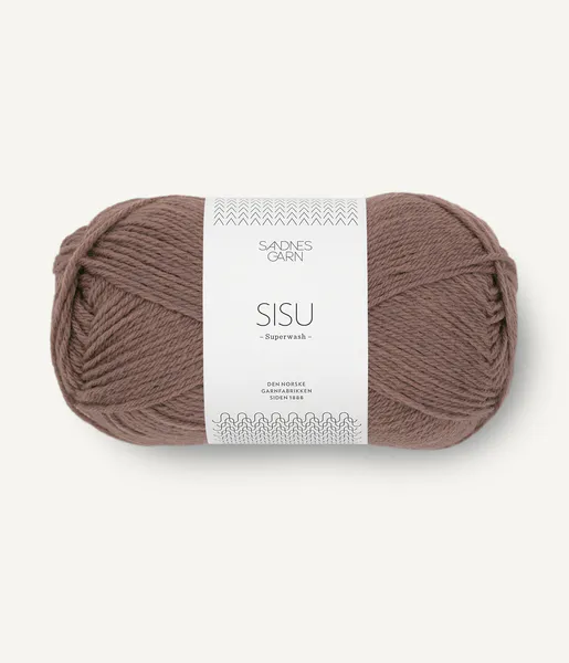 Hovedbilde Sandnes Sisu 3161 Eikenøtt garn