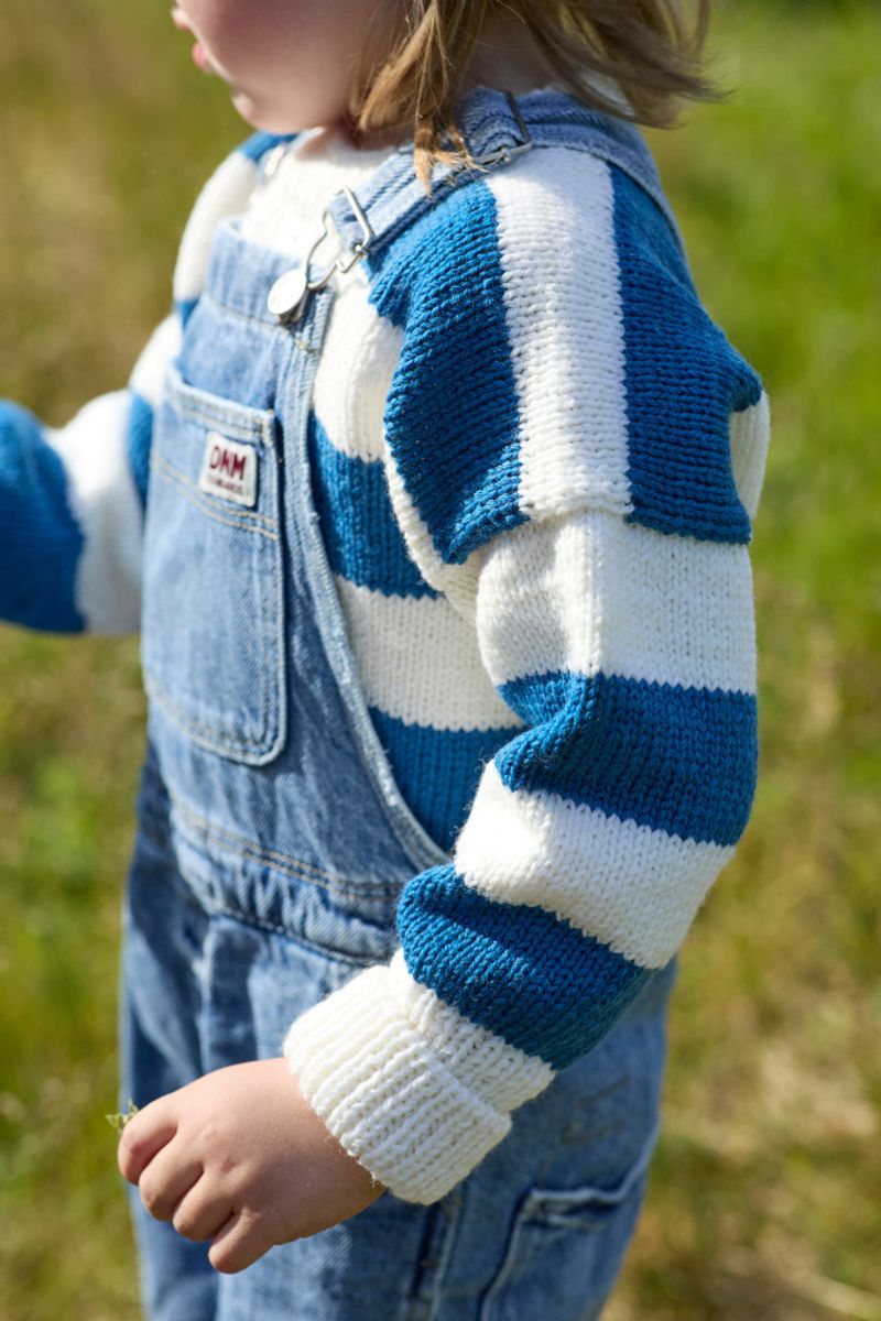 Babygarn B38 Bondeblå Rauma garn