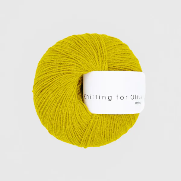 Hovedbilde Merino Umami gul Knitting for Olive