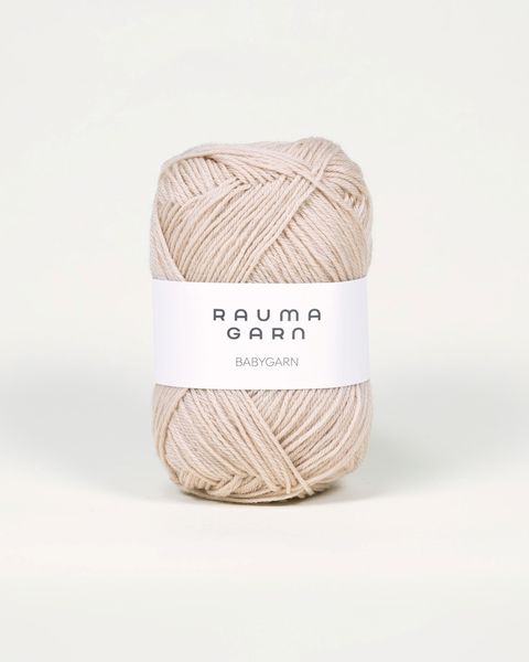 Hovedbilde Babygarn 105 Gråpus Rauma garn