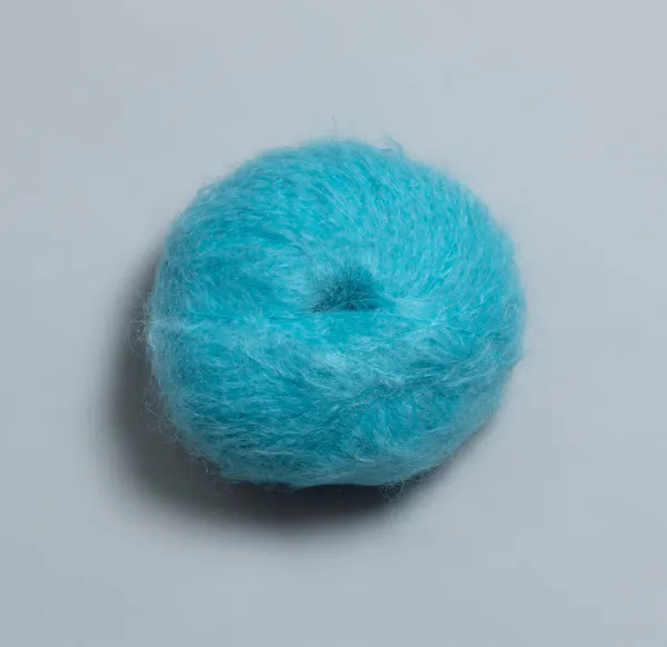 Hovedbilde Rauma Tjukk mohair 077 Turkis utgår